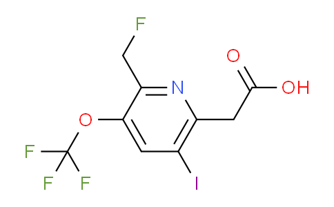 AM153199 | 1804351-13-0 | 2-(Fluoromethyl)-5-iodo-3-(trifluoromethoxy)pyridine-6-acetic acid