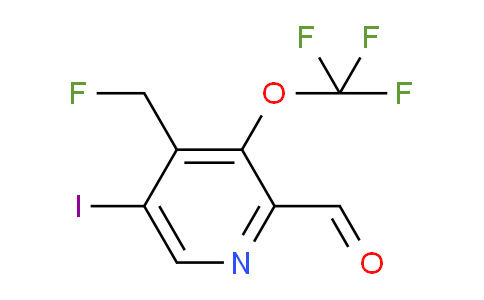 AM153205 | 1805991-89-2 | 4-(Fluoromethyl)-5-iodo-3-(trifluoromethoxy)pyridine-2-carboxaldehyde