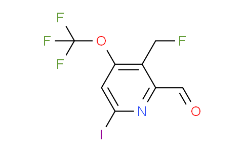 AM153207 | 1804742-93-5 | 3-(Fluoromethyl)-6-iodo-4-(trifluoromethoxy)pyridine-2-carboxaldehyde