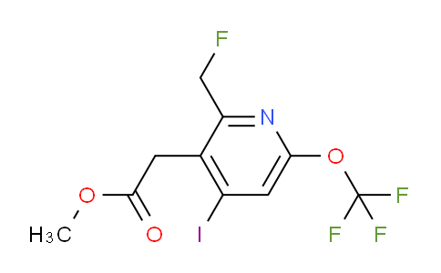 AM153208 | 1804637-00-0 | Methyl 2-(fluoromethyl)-4-iodo-6-(trifluoromethoxy)pyridine-3-acetate