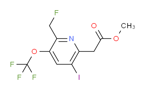 AM153209 | 1805993-31-0 | Methyl 2-(fluoromethyl)-5-iodo-3-(trifluoromethoxy)pyridine-6-acetate