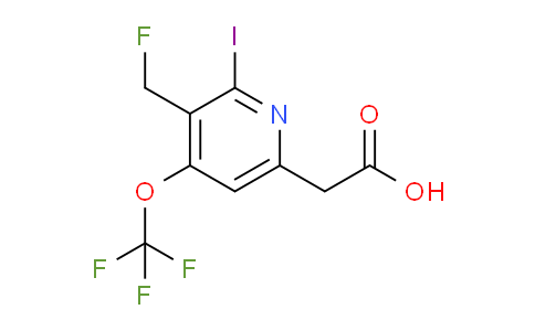 AM153210 | 1806743-34-9 | 3-(Fluoromethyl)-2-iodo-4-(trifluoromethoxy)pyridine-6-acetic acid