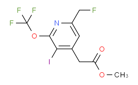 AM153211 | 1806746-38-2 | Methyl 6-(fluoromethyl)-3-iodo-2-(trifluoromethoxy)pyridine-4-acetate