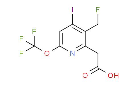 AM153213 | 1804442-60-1 | 3-(Fluoromethyl)-4-iodo-6-(trifluoromethoxy)pyridine-2-acetic acid