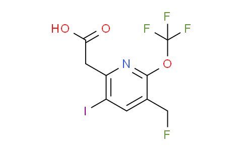 AM153214 | 1805078-17-4 | 3-(Fluoromethyl)-5-iodo-2-(trifluoromethoxy)pyridine-6-acetic acid