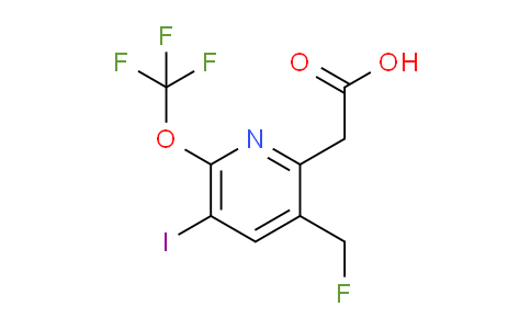 AM153215 | 1804840-59-2 | 3-(Fluoromethyl)-5-iodo-6-(trifluoromethoxy)pyridine-2-acetic acid