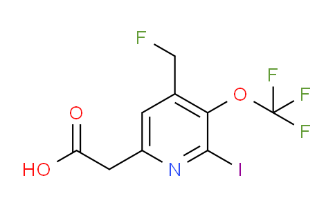 AM153217 | 1805078-30-1 | 4-(Fluoromethyl)-2-iodo-3-(trifluoromethoxy)pyridine-6-acetic acid