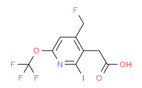 AM153218 | 1804636-54-1 | 4-(Fluoromethyl)-2-iodo-6-(trifluoromethoxy)pyridine-3-acetic acid