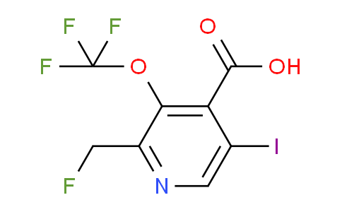 AM153221 | 1804357-98-9 | 2-(Fluoromethyl)-5-iodo-3-(trifluoromethoxy)pyridine-4-carboxylic acid