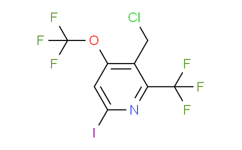 AM153223 | 1806739-23-0 | 3-(Chloromethyl)-6-iodo-4-(trifluoromethoxy)-2-(trifluoromethyl)pyridine