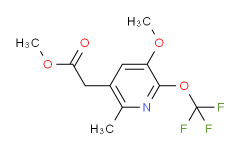 AM153226 | 1806179-38-3 | Methyl 3-methoxy-6-methyl-2-(trifluoromethoxy)pyridine-5-acetate