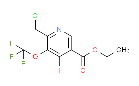 AM153228 | 1804634-01-2 | Ethyl 2-(chloromethyl)-4-iodo-3-(trifluoromethoxy)pyridine-5-carboxylate