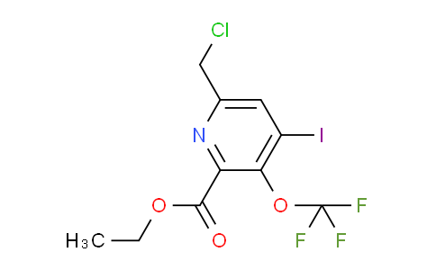 AM153231 | 1804353-65-8 | Ethyl 6-(chloromethyl)-4-iodo-3-(trifluoromethoxy)pyridine-2-carboxylate