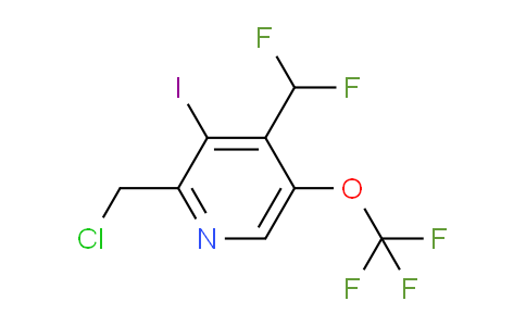 AM153232 | 1805980-29-3 | 2-(Chloromethyl)-4-(difluoromethyl)-3-iodo-5-(trifluoromethoxy)pyridine