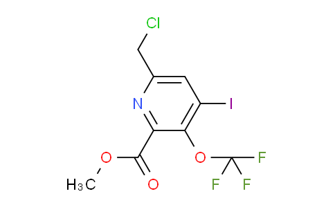 AM153236 | 1804366-28-6 | Methyl 6-(chloromethyl)-4-iodo-3-(trifluoromethoxy)pyridine-2-carboxylate