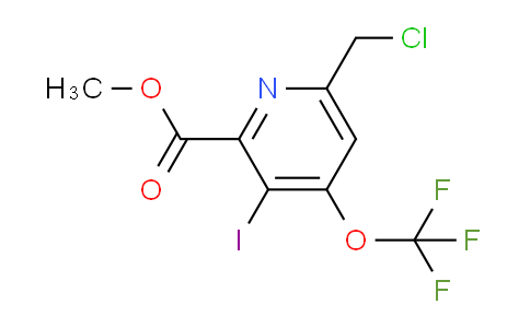 Methyl 6-(chloromethyl)-3-iodo-4-(trifluoromethoxy)pyridine-2-carboxylate
