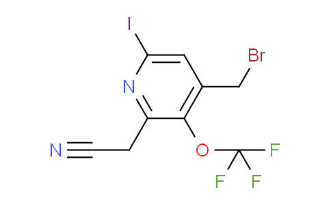 AM153247 | 1804354-93-5 | 4-(Bromomethyl)-6-iodo-3-(trifluoromethoxy)pyridine-2-acetonitrile