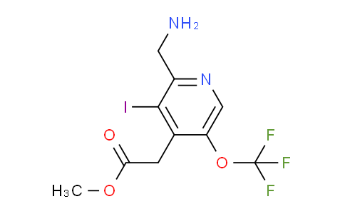AM153250 | 1804831-17-1 | Methyl 2-(aminomethyl)-3-iodo-5-(trifluoromethoxy)pyridine-4-acetate