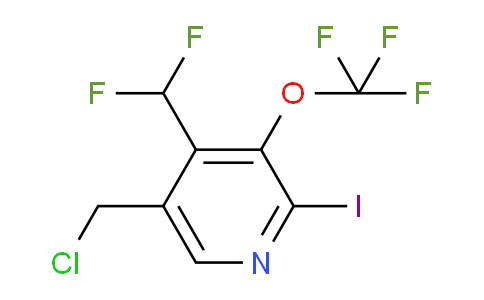 AM153255 | 1804863-84-0 | 5-(Chloromethyl)-4-(difluoromethyl)-2-iodo-3-(trifluoromethoxy)pyridine