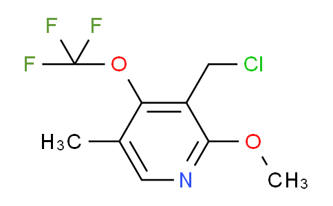 3-(Chloromethyl)-2-methoxy-5-methyl-4-(trifluoromethoxy)pyridine