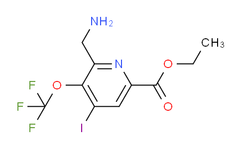 AM153262 | 1804852-20-7 | Ethyl 2-(aminomethyl)-4-iodo-3-(trifluoromethoxy)pyridine-6-carboxylate