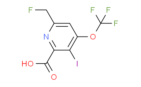 AM153273 | 1804764-67-7 | 6-(Fluoromethyl)-3-iodo-4-(trifluoromethoxy)pyridine-2-carboxylic acid