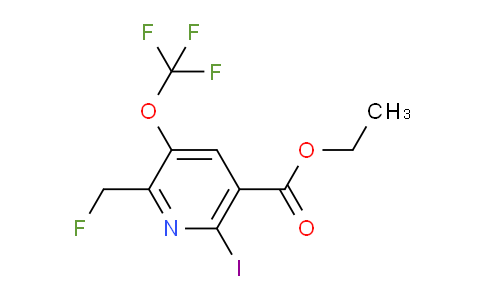AM153274 | 1804840-23-0 | Ethyl 2-(fluoromethyl)-6-iodo-3-(trifluoromethoxy)pyridine-5-carboxylate
