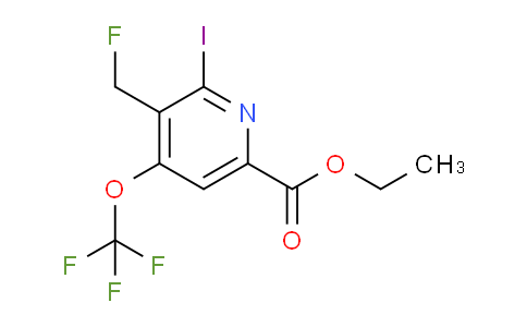 AM153279 | 1806138-39-5 | Ethyl 3-(fluoromethyl)-2-iodo-4-(trifluoromethoxy)pyridine-6-carboxylate