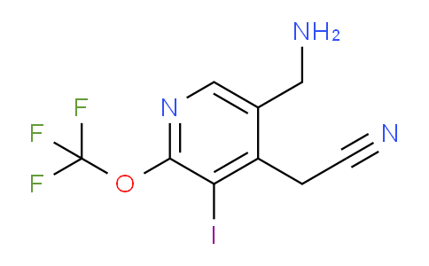 AM153280 | 1805012-82-1 | 5-(Aminomethyl)-3-iodo-2-(trifluoromethoxy)pyridine-4-acetonitrile
