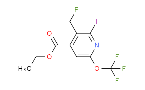 AM153281 | 1804358-19-7 | Ethyl 3-(fluoromethyl)-2-iodo-6-(trifluoromethoxy)pyridine-4-carboxylate