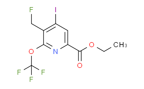 AM153282 | 1806260-73-0 | Ethyl 3-(fluoromethyl)-4-iodo-2-(trifluoromethoxy)pyridine-6-carboxylate