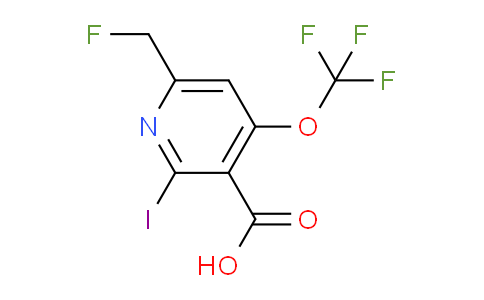 AM153283 | 1806137-75-6 | 6-(Fluoromethyl)-2-iodo-4-(trifluoromethoxy)pyridine-3-carboxylic acid