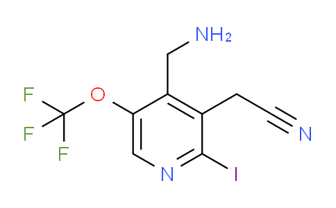 AM153284 | 1804851-01-1 | 4-(Aminomethyl)-2-iodo-5-(trifluoromethoxy)pyridine-3-acetonitrile