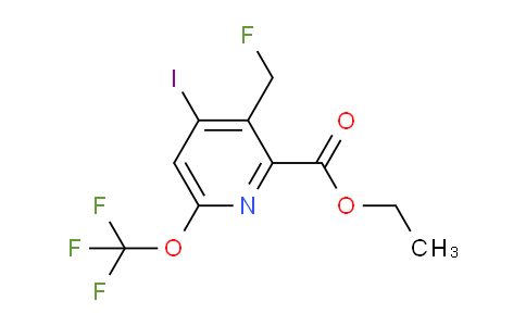 AM153287 | 1806746-46-2 | Ethyl 3-(fluoromethyl)-4-iodo-6-(trifluoromethoxy)pyridine-2-carboxylate