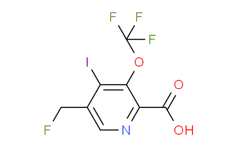 AM153294 | 1804839-86-8 | 5-(Fluoromethyl)-4-iodo-3-(trifluoromethoxy)pyridine-2-carboxylic acid