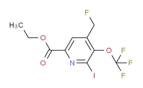 AM153296 | 1806742-72-2 | Ethyl 4-(fluoromethyl)-2-iodo-3-(trifluoromethoxy)pyridine-6-carboxylate