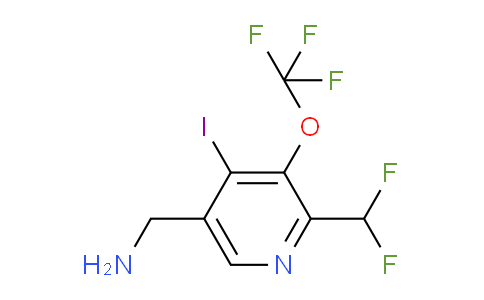 AM153299 | 1804845-04-2 | 5-(Aminomethyl)-2-(difluoromethyl)-4-iodo-3-(trifluoromethoxy)pyridine
