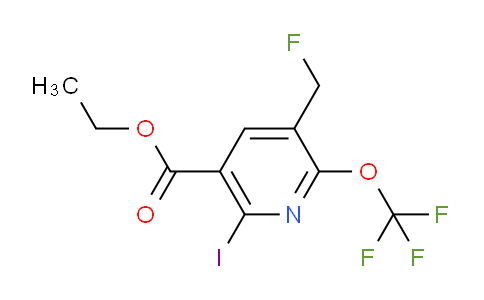 AM153312 | 1804358-42-6 | Ethyl 3-(fluoromethyl)-6-iodo-2-(trifluoromethoxy)pyridine-5-carboxylate
