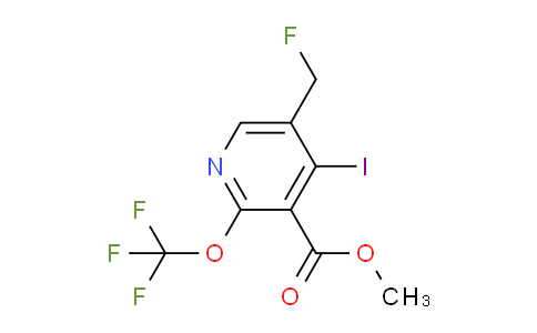 AM153314 | 1804350-99-9 | Methyl 5-(fluoromethyl)-4-iodo-2-(trifluoromethoxy)pyridine-3-carboxylate
