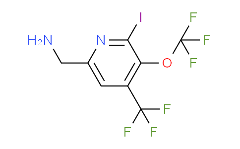 AM153318 | 1806249-92-2 | 6-(Aminomethyl)-2-iodo-3-(trifluoromethoxy)-4-(trifluoromethyl)pyridine