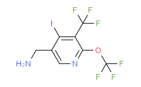 AM153324 | 1806741-19-4 | 5-(Aminomethyl)-4-iodo-2-(trifluoromethoxy)-3-(trifluoromethyl)pyridine