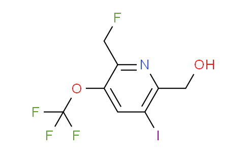 AM153332 | 1804854-87-2 | 2-(Fluoromethyl)-5-iodo-3-(trifluoromethoxy)pyridine-6-methanol