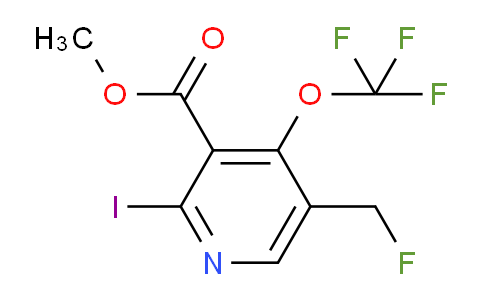 AM153336 | 1804743-11-0 | Methyl 5-(fluoromethyl)-2-iodo-4-(trifluoromethoxy)pyridine-3-carboxylate