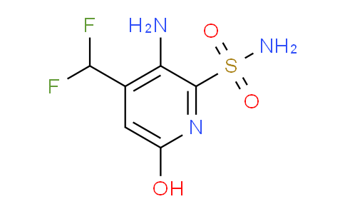 3-Amino-4-(difluoromethyl)-6-hydroxypyridine-2-sulfonamide