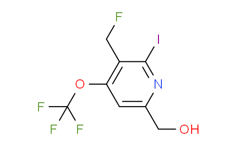 AM153341 | 1804357-44-5 | 3-(Fluoromethyl)-2-iodo-4-(trifluoromethoxy)pyridine-6-methanol