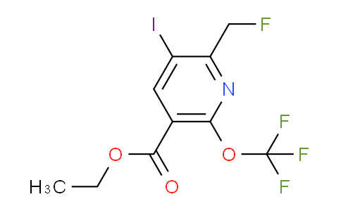 AM153342 | 1804636-18-7 | Ethyl 2-(fluoromethyl)-3-iodo-6-(trifluoromethoxy)pyridine-5-carboxylate