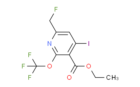 AM153345 | 1805992-87-3 | Ethyl 6-(fluoromethyl)-4-iodo-2-(trifluoromethoxy)pyridine-3-carboxylate