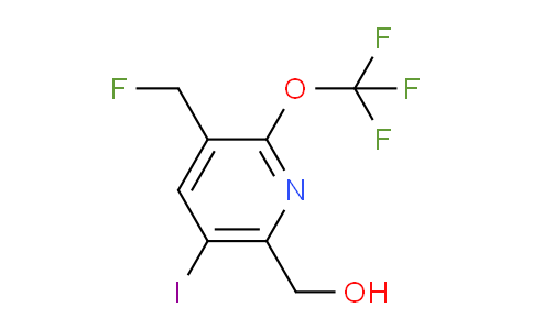 AM153349 | 1804778-59-3 | 3-(Fluoromethyl)-5-iodo-2-(trifluoromethoxy)pyridine-6-methanol