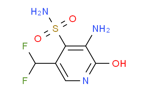 3-Amino-5-(difluoromethyl)-2-hydroxypyridine-4-sulfonamide