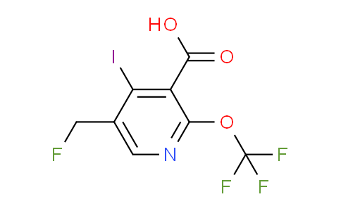 AM153360 | 1804778-84-4 | 5-(Fluoromethyl)-4-iodo-2-(trifluoromethoxy)pyridine-3-carboxylic acid